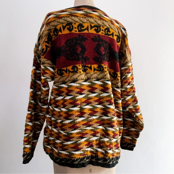 PARAMOUR Vintage Beaded Knit Sweater • Free Size 1990s - Picture 6 of 8